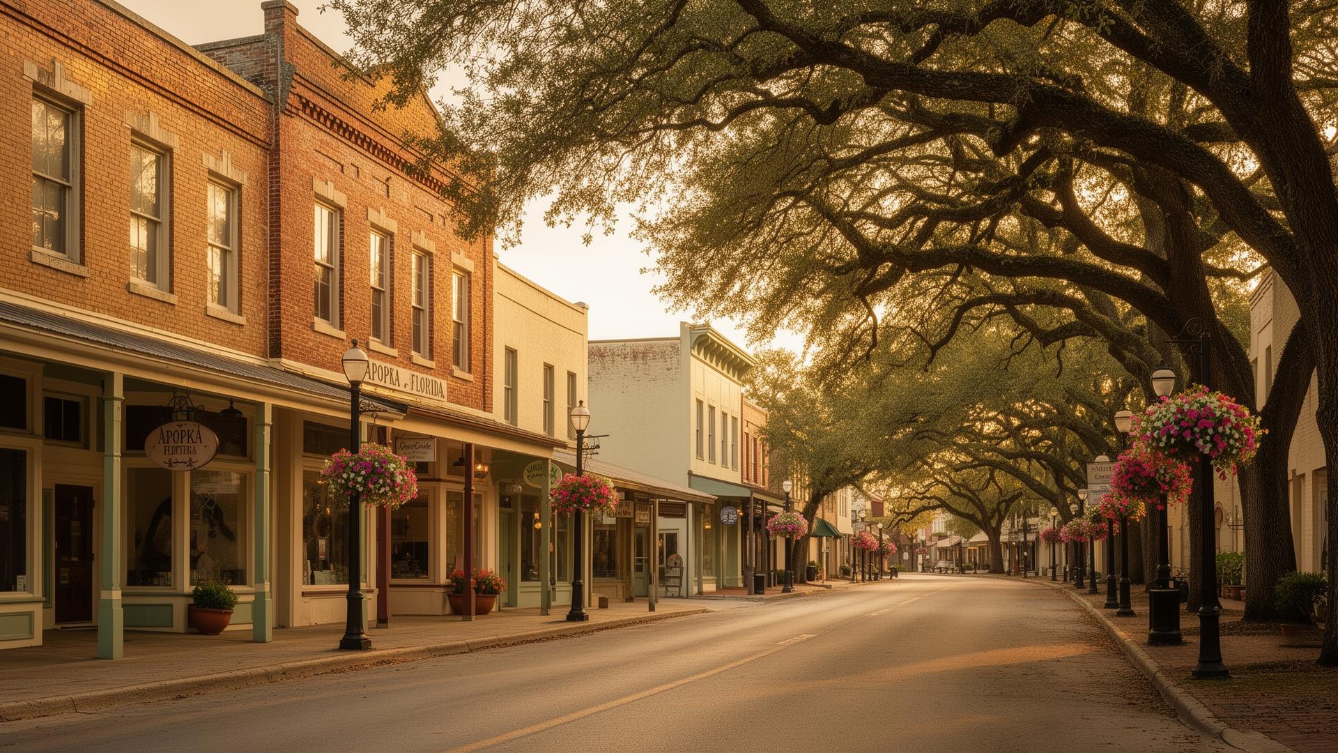 Historic downtown Apopka, Florida